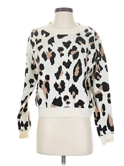 Pre-owned Début Pullover Sweater In Ivory