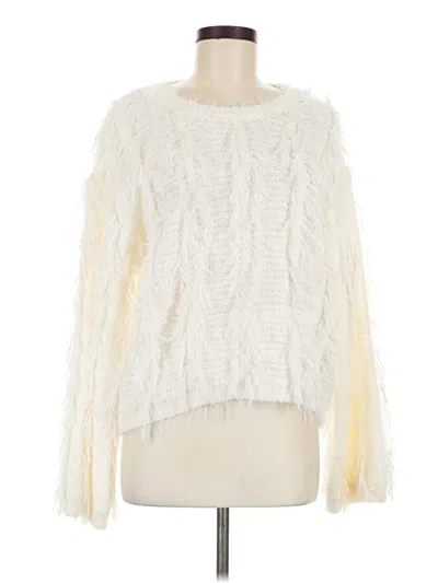 Pre-owned Début Pullover Sweater In Ivory