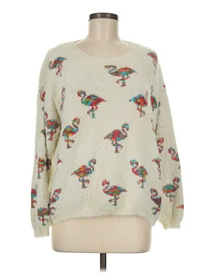 Pre-owned Début Pullover Sweater In Ivory