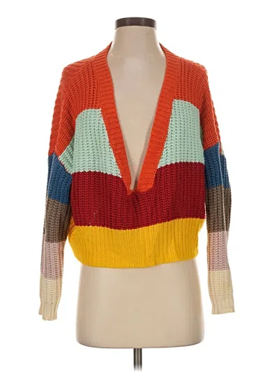 Pre-owned Début Pullover Sweater In Orange