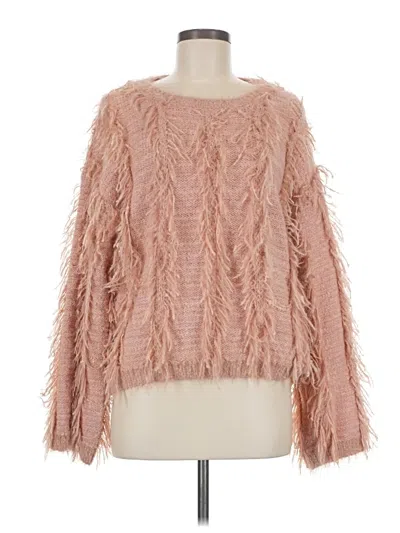 Pre-owned Début Pullover Sweater In Pink