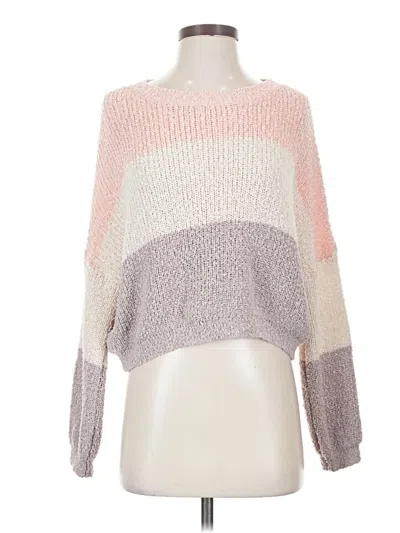 Pre-owned Début Pullover Sweater In Pink