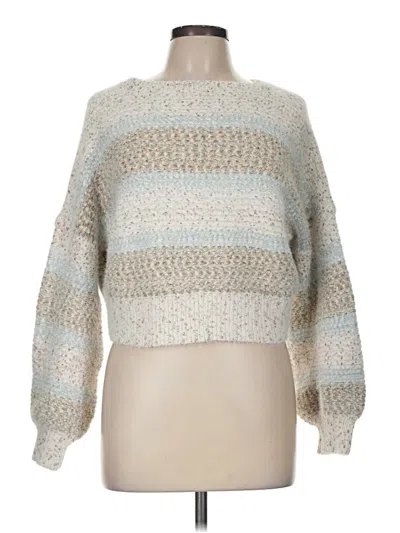 Pre-owned Début Pullover Sweater In Silver