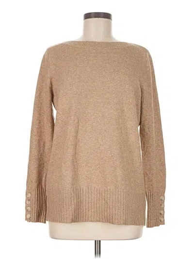 Pre-owned Début Pullover Sweater In Tan