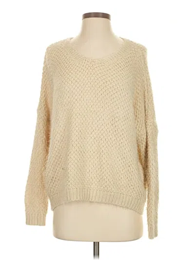 Pre-owned Début Pullover Sweater In Tan