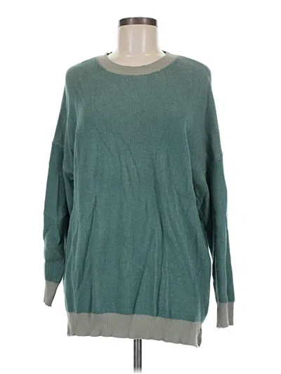 Pre-owned Début Pullover Sweater In Teal