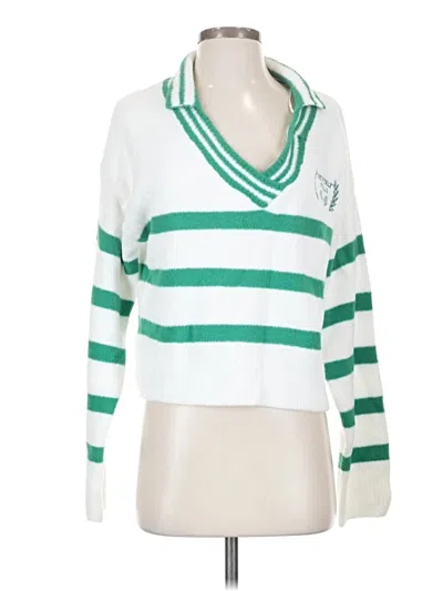 Pre-owned Début Pullover Sweater In White