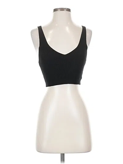 Pre-owned Début Sleeveless Top Black Sweetheart Neckline Tops