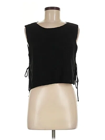 Pre-owned Début Sweater Vest In Black