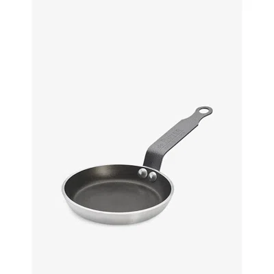 Debuyer Grey Choc Blini Non-stick Aluminium Pan In Gray
