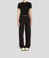 Decade Studio Noel High Rise Jeans In Black In Black