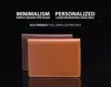 Decentliving Handcrafted Full Grain Slim Leather Passport Wallet - Tan In Multi