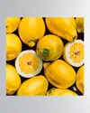 Dechamby Design Citrons Jaune Fine Art Print In Yellow