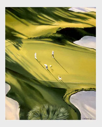 Dechamby Design Cratere Print In Green