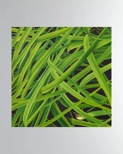 Dechamby Design Essence Vitale Fine Art Print In Green