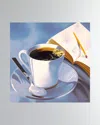 Dechamby Design Expresso Fine Art Print In Blue