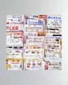 Dechamby Design Newspapers Fine Art Print In Multi
