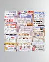 Dechamby Design Newspapers Fine Art Print In Grey