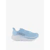 Deckers Hoka Womens Glacier Blue Silver F Clifton 10 Mesh Trainers In Blue
