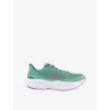 Deckers Hoka Womens Jadeite Alpine Blue F Mach 6 Woven Low-top Trainers