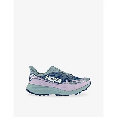 Deckers Hoka Womens Rosemary Fragrant Lilac Stinson 7 Woven Trainers Eur 37 / 4 Uk