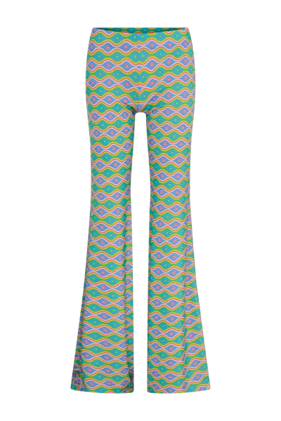Declara Bird Of Paradise Pant In Multi Color