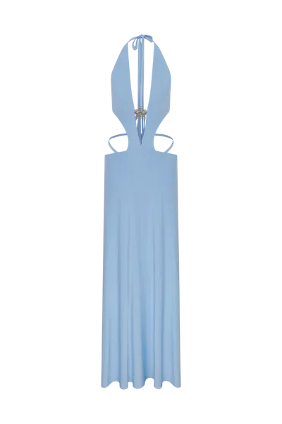 Declara Bromelia Dress In Blue