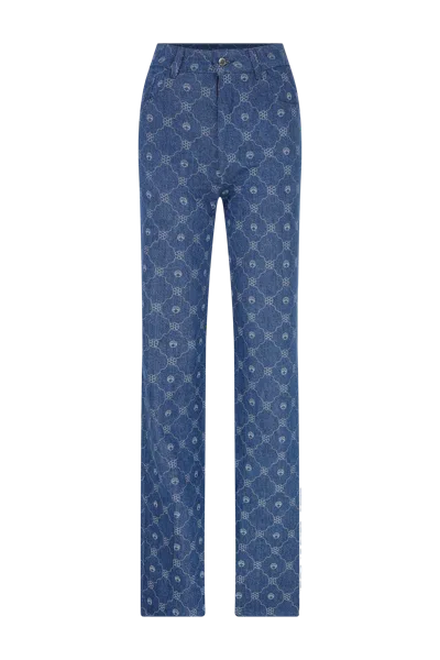 Declara Petite Blossom Jeans In Blue