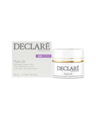 Declare 1.7oz Multi Lift Re-modeling Contour Cream Jar In White
