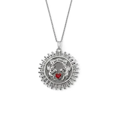 Déclarer Women's Il Bat Pour Toi Pendant - Sterling Silver