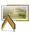 Deco Tv Frames 43 Slim Frame For Samsung The Frame Tv 2021-2024 In Gold Leaf