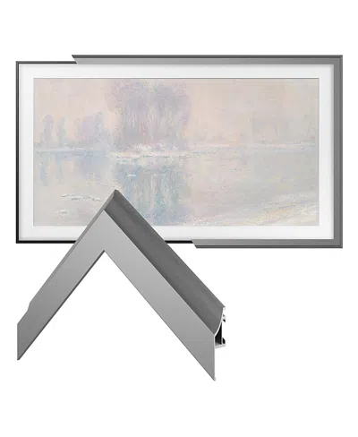 Deco Tv Frames 50 Alloy Scoop Frame For Samsung The Frame Tv 2021-2024 In Scoop Graphite