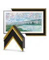 Deco Tv Frames 50 Frame For Samsung The Frame Tv 2021-2024 In Antique Gold  Black