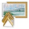 Deco Tv Frames 50 Frame For Samsung The Frame Tv 2021-2024 In Ornate Gold