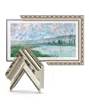 Deco Tv Frames 50 Frame For Samsung The Frame Tv 2021-2024 In Ornate Silver