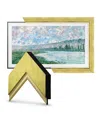 Deco Tv Frames 55 Customizable Frame For Samsung The Frame Tv 2021-2024 In Contemporary Gold