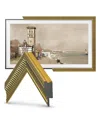 Deco Tv Frames 55 Slim Frame For Samsung The Frame Tv 2021-2024 In Empire Gold