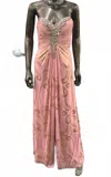 Decode 1.8 Women's Sweetheart Strapless Gown In Blush Gold In Gold