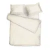 Decoflux Home Cotton Bedding Set Antique White Uk Single, Us Twin In White