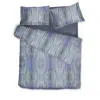 Decoflux Home Cotton Bedding Set Creation Blue Uk Single, Us Twin + Gift Wrapping In Blue