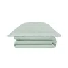 Decoflux Home Cotton Bedding Set Crystal Light Green Uk Super King, Us King In Green