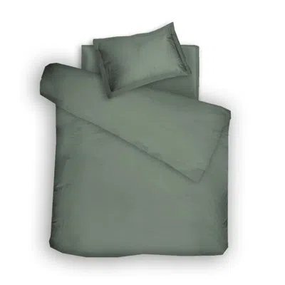 Decoflux Home Cotton Bedding Set Green Tree Uk Single, Us Twin