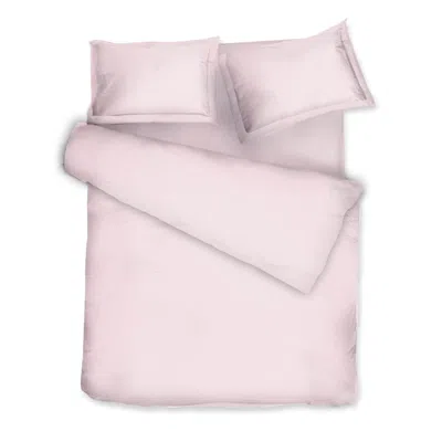 Decoflux Home Cotton Bedding Set Primrose Pink Uk King, Us Queen