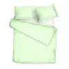 Decoflux Home Cotton Bedding Set Sweet Lime Green Uk King, Us Queen In Green