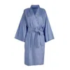 Decoflux Home Cotton Maternity Dressing Gown French Blue - New Collection, Mt In Blue