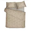 Decoflux Home Green Sateen Bed Linen Set Dreamy Khaki Us King, Uk Super King In Green