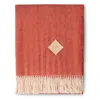 Decoflux Home Merino Wool Kashwool Throw Red Glow