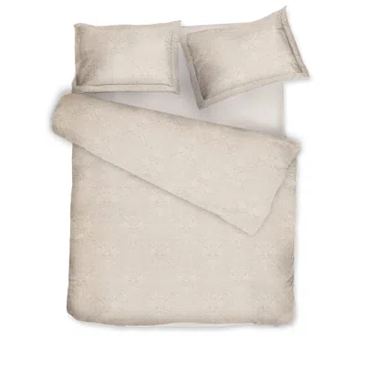 Decoflux Home Neutrals Sateen Bed Linen Set Paisley Sahara Uk King, Us Queen