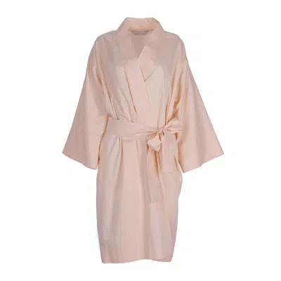 Decoflux Home Pink / Purple Kimono Primrose Pink With Cotton Dressing Gown, Hm In Pink/purple