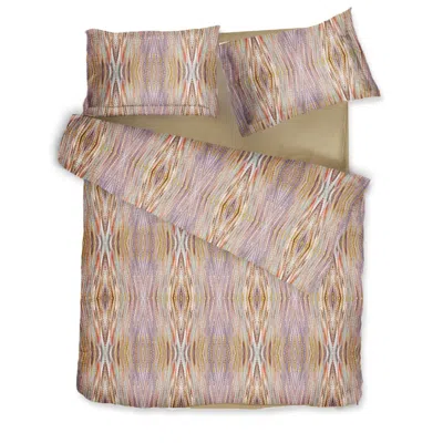 Decoflux Home Pink / Purple Pink Cotton Bedding Set Creation Rose Uk Single, Us Twin + Gift Wrapping In Pink/purple